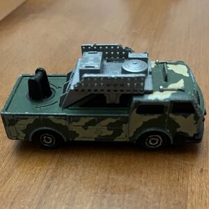 (2/$20) Vintage Majorette Military Truck Sonic Flashers Rare- Camouflage